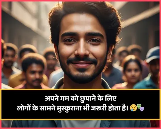 Hurt Fake Smile Shayari