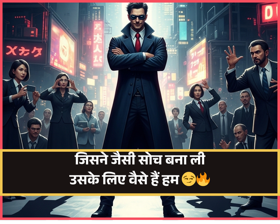 Attitude Shayari in Hindi