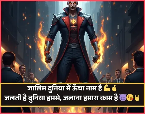 Attitude Shayari for Boys