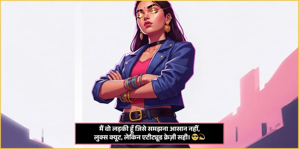 Attitude Shayari for Girl