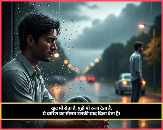 Barish Shayari Love