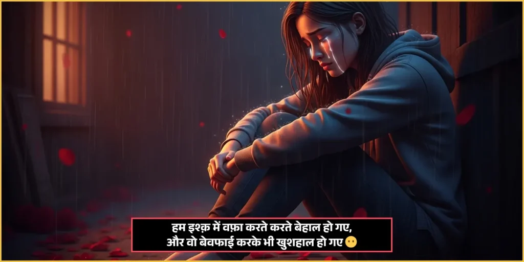 Bewafa Shayari