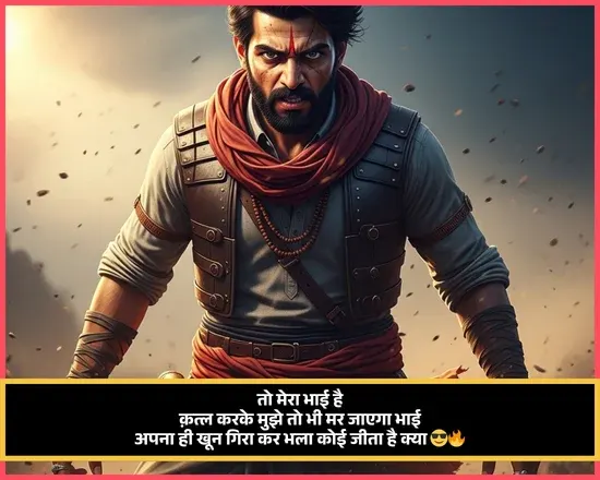 Bhai Ke Liye Shayari Attitude