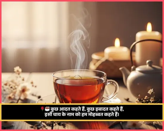 Chai Shayari