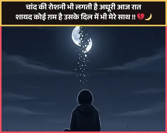 Chand Shayari in Hindi