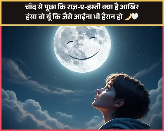 Deep Meaning Chand Shayari Gulzar