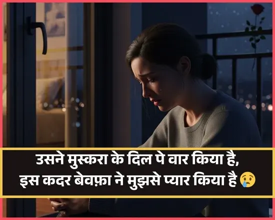 Dhoka Bewafa Shayari