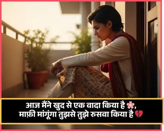 Feeling Sorry Shayari