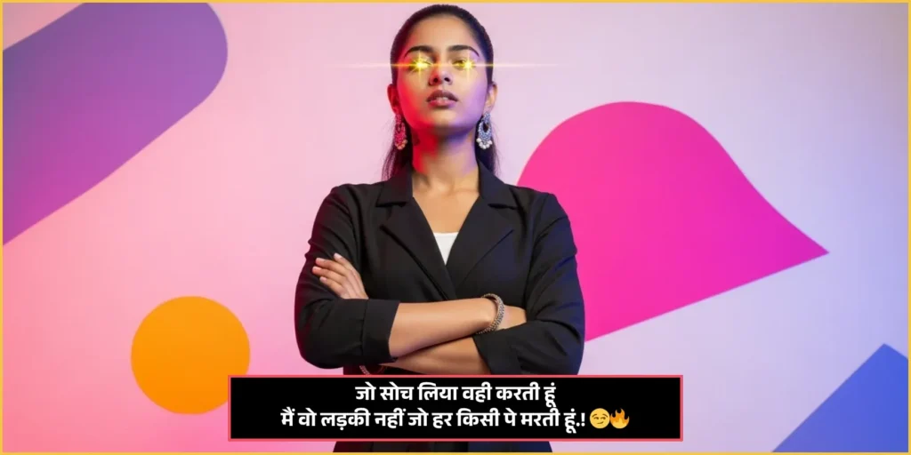 Female Attitude Shayari