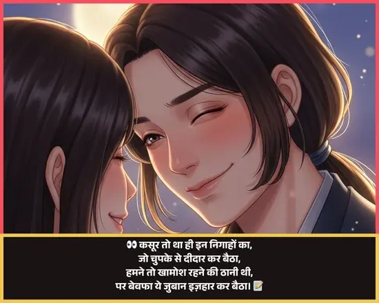 First Time Love Propose Shayari in Hindi