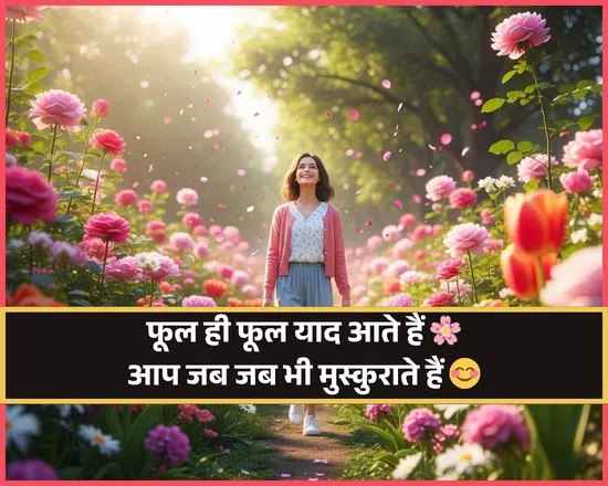 Flower Shayari
