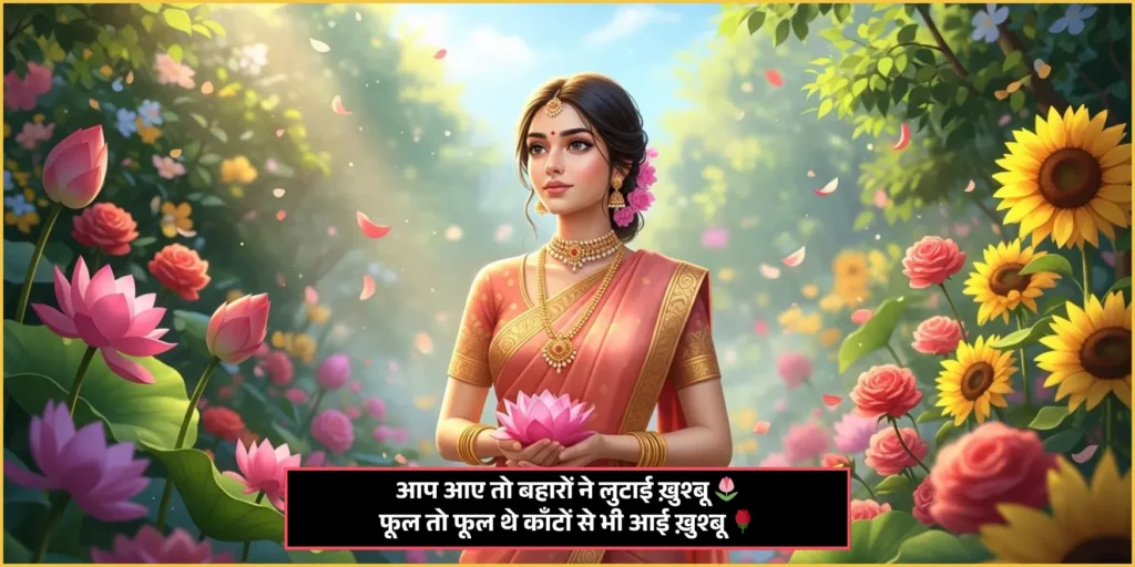 Flower Shayari