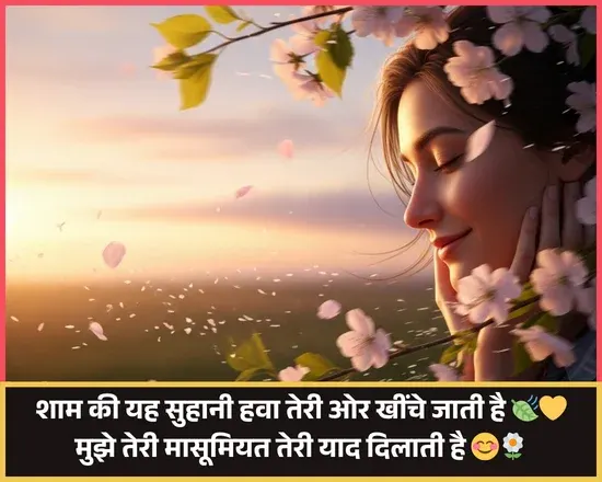 Good Evening Shayari for Friend
