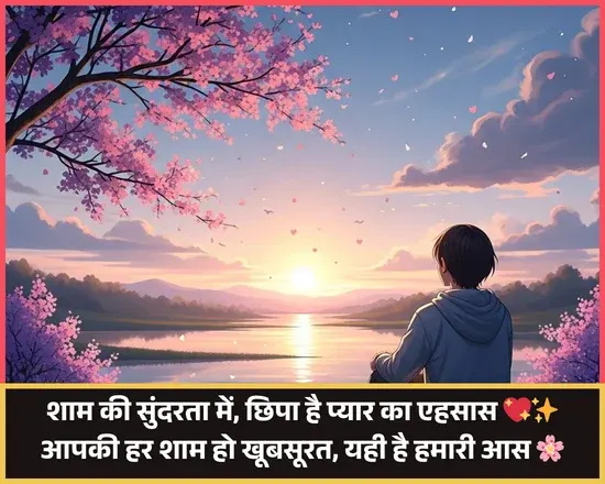 Good Evening Shayari in Hindi
