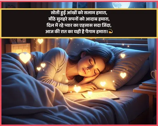 Good Night Shayari in Hindi Good Night Shayari in Hindi