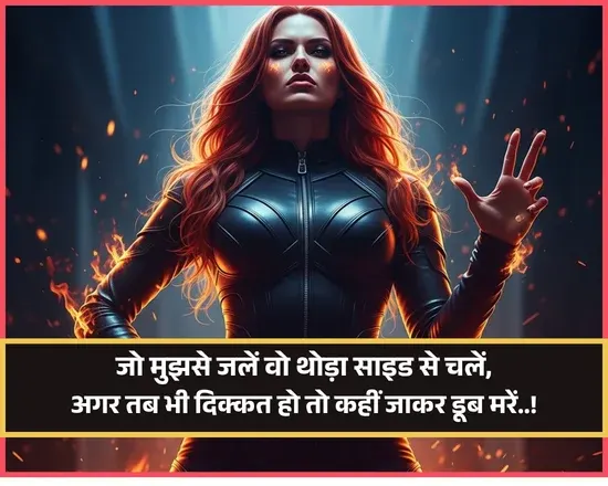 Gussa Attitude Shayari for Girl Gussa Attitude Shayari for Girl