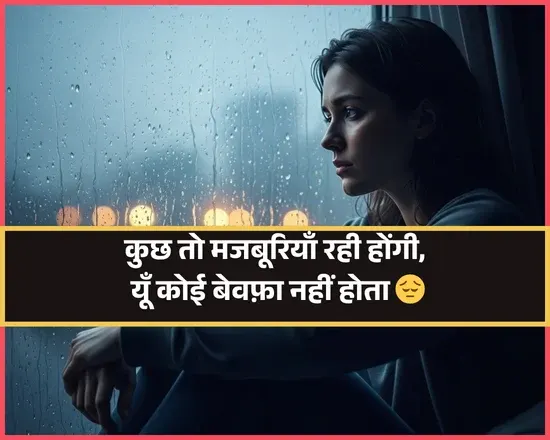 Bewafa Shayari in Hindi