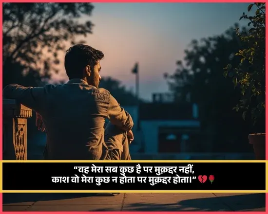 Love Sad Shayari