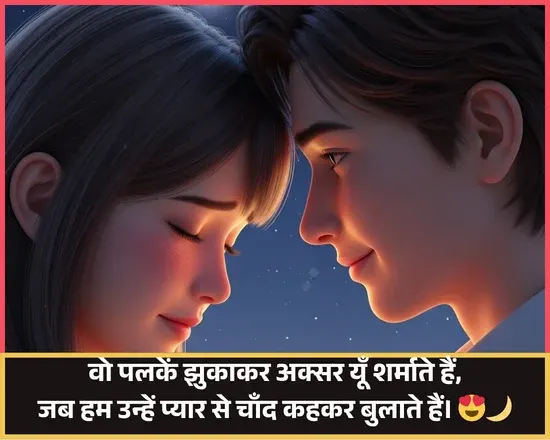 Moon Shayari