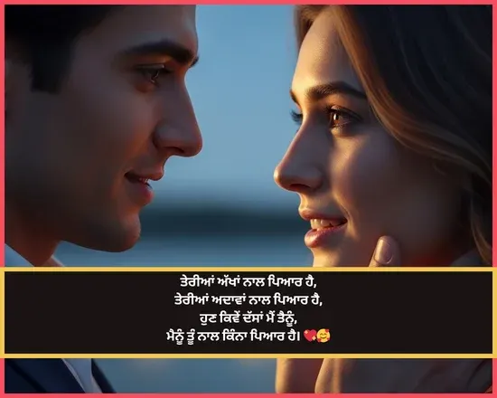 Propose Shayari in Punjabi