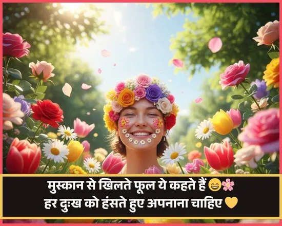 Romantic Flower Shayari in Hindi